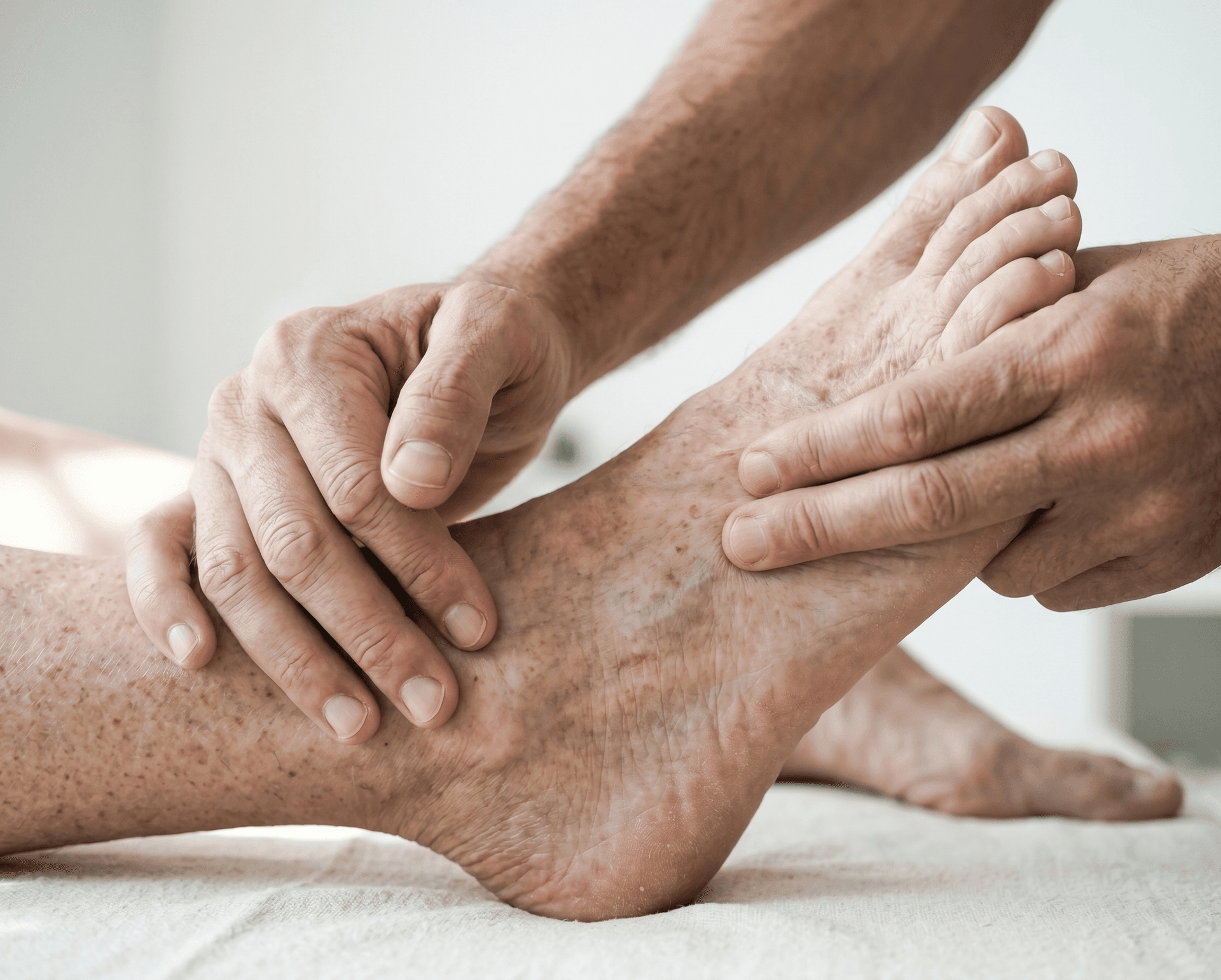 Arthrose du pied — traitement par orthèse