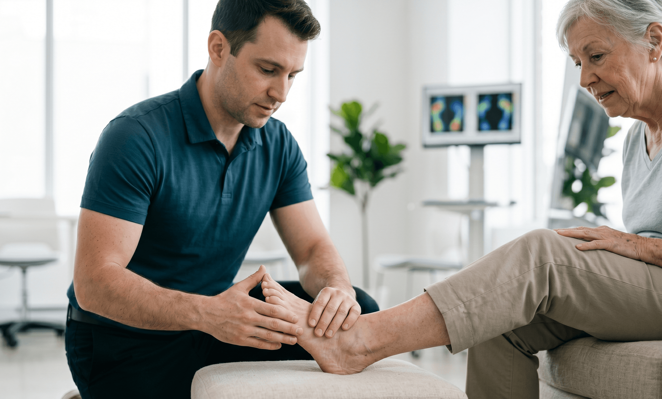 Biomechanical analysis by an orthotist