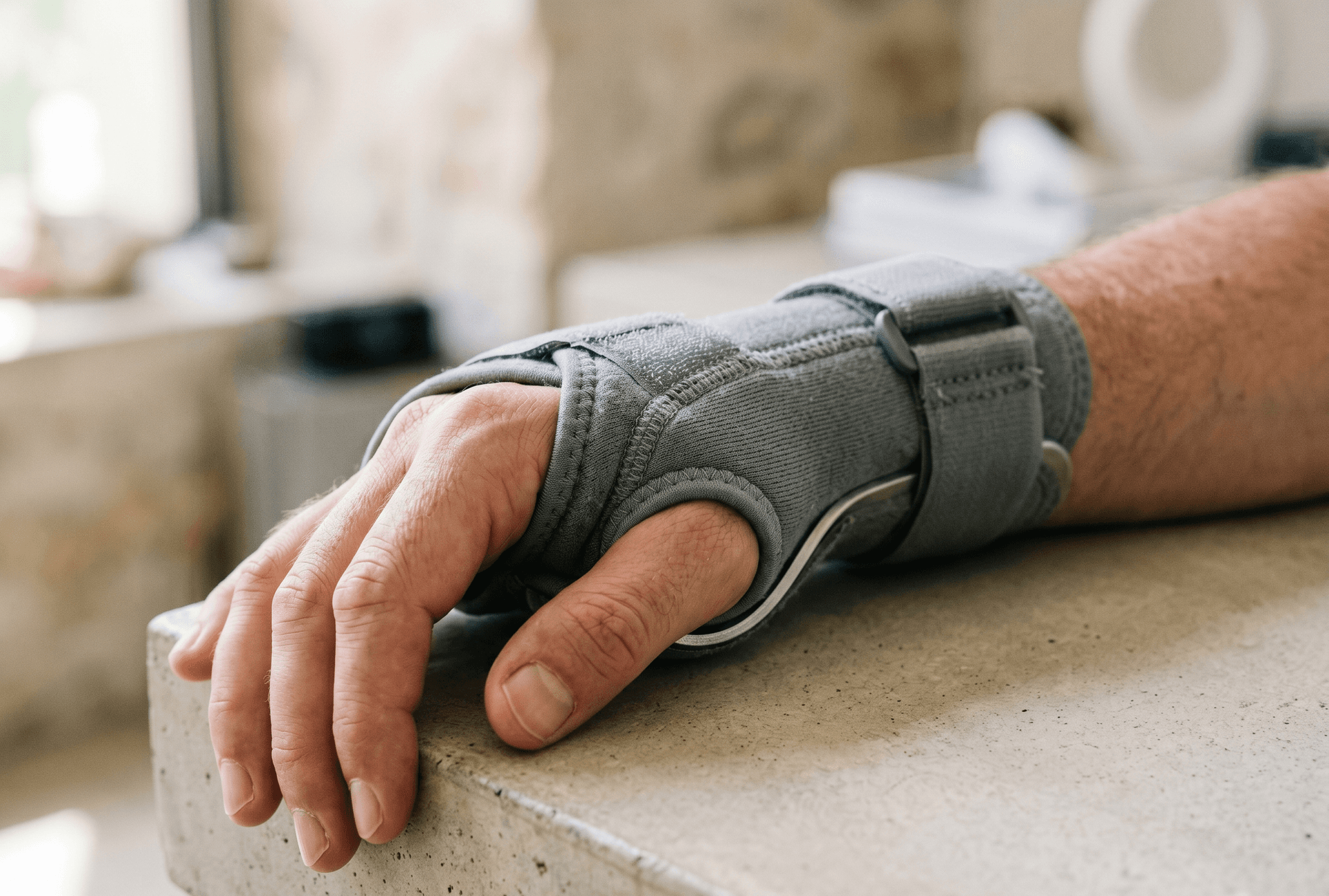 Orthèse sur mesure pour membre supérieur